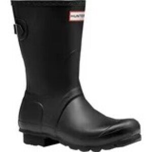 Hunter Original Short Back Adjustable Rain Boot